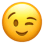 Winking face